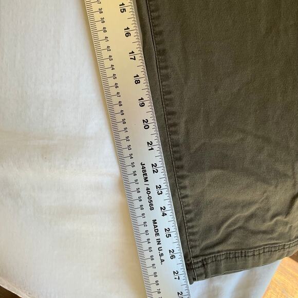 G.H. Bass & Co. Men Canvas Work Pants Size 42x30 Taupe Brown Utility Straight - Picture 4 of 13